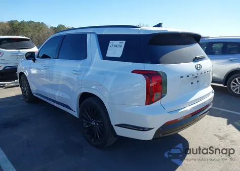 2025 Hyundai Palisade Calligraphy Night Edition z USA, uszkodzony, nr VIN KM8R7DGE8SU909154